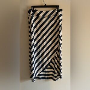 ATHLETA Striped Midi Skirt